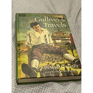 Gulliver's Travels  Book Jonathan Swift Hardcover Vintage Grosset Dunlap 1963
